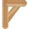 Ekena Millwork Traditional Craftsman Rough Sawn Bracket, Western Red Cedar, 6"W x 24"D x 28"H BKT06X24X28TRA04RWR - alternate 3